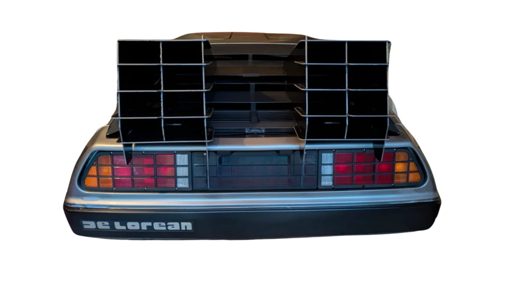 deflettori Delorean Deflettori Delorean fresati in alluminio da a3ds