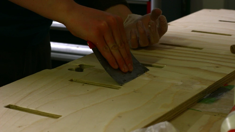 lavorazione del legno con sistema di a3ds