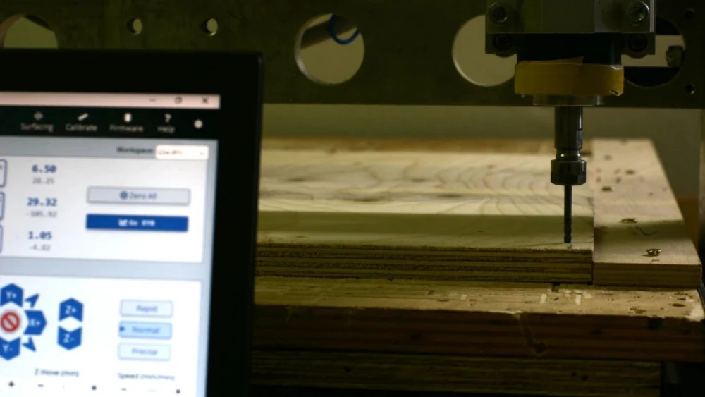dettaglio pantografo cnc di a3ds