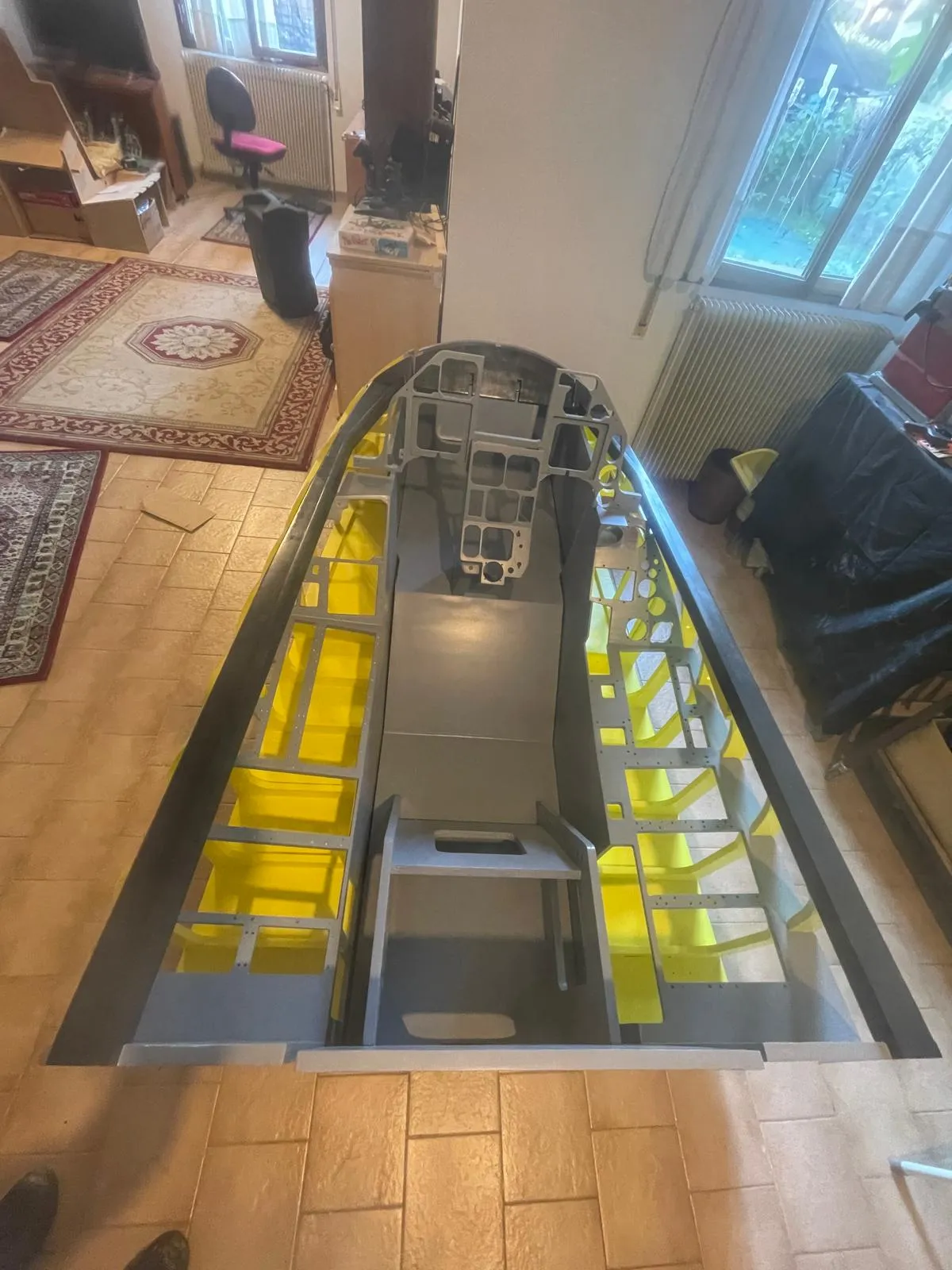 home cockpit F16 falcon costruito da A3ds Di Filippo Predebon