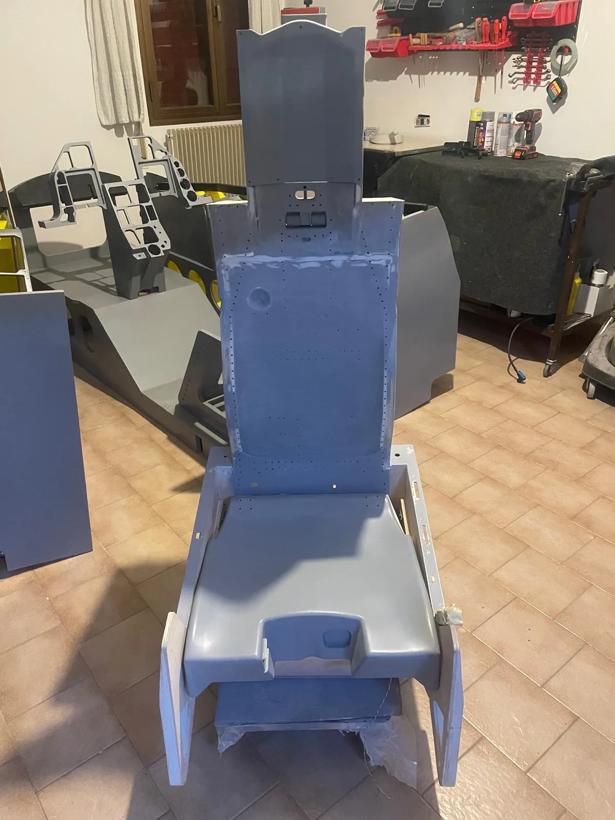 seggiolino aces ii F16 costruito da A3ds