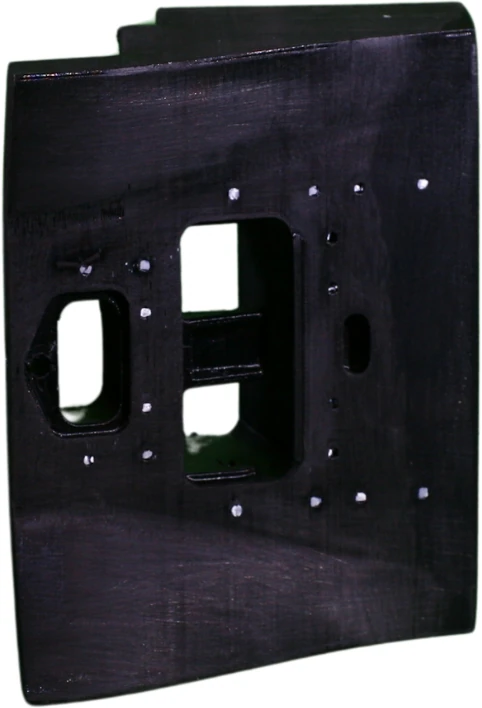 componenti realizzati in stampa 3d fdm per seggiolino f16 ACESII headrest